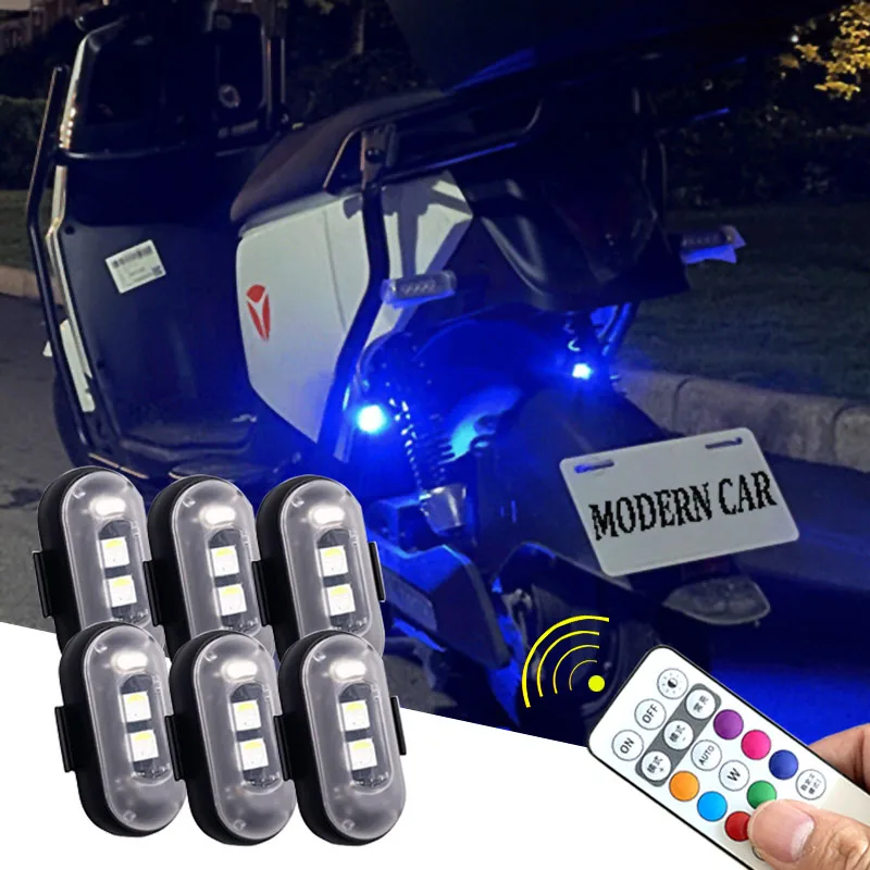 Drone Led Light - 무선 리모컨 스트로브 LED 경고등, 7