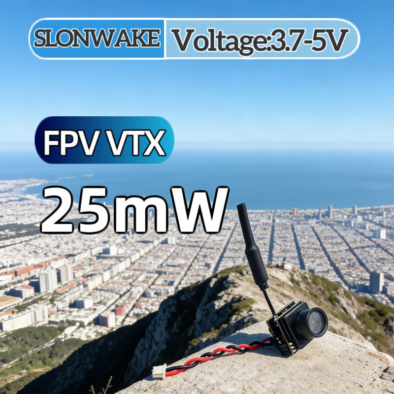 Drone Transmitter - SLONWAKE FPV 25mW 전력 시뮬레이션 VTX