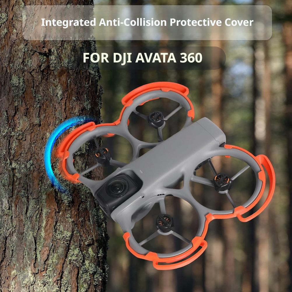 Drone Propeller Guard - DJI Avata 360 경량 오렌지 드론