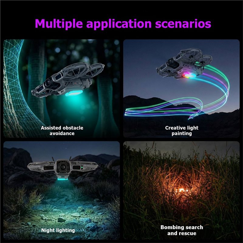 드론 액세서리 DJI Neo 2용 다채로운 서치라이트  - Drone Landing Gear 리뷰 및 가격