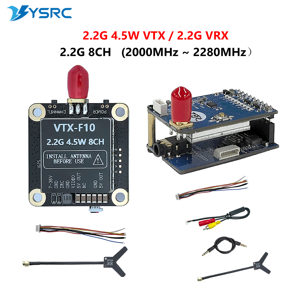 2.0-2.2G 4.5W VTX 8CH FPV 비디오  - Drone Transmitter 리뷰 및 가격