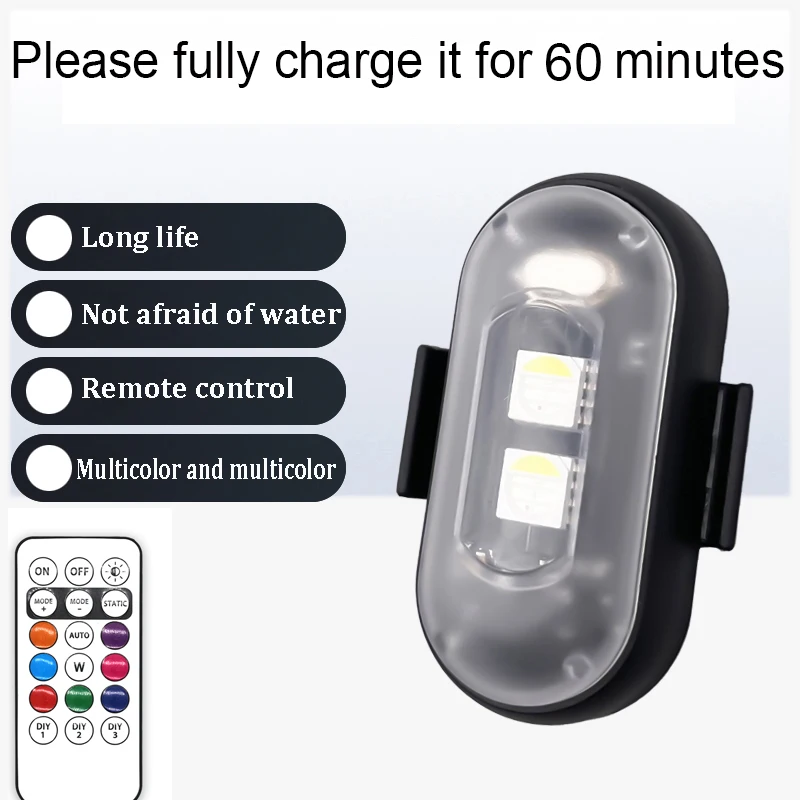 무선 리모컨 스트로브 LED 경고등, 7 가지 색상 항 - Drone Led Light 리뷰 및 가격