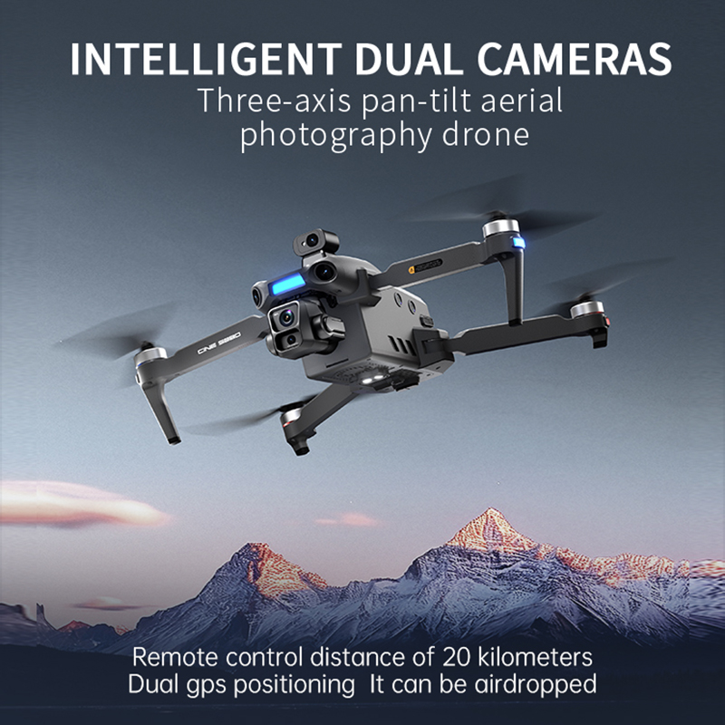 2026년형 새로운 8K 듀얼 카메라 드론, 5.5인치 - Drone Gimbal 리뷰 및 가격