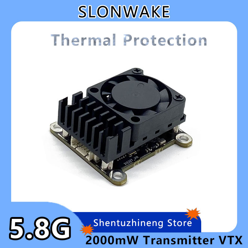 새로운 업그레이드 5.8Ghz 2W 조절 가능 FPV  - Drone Transmitter 리뷰 및 가격