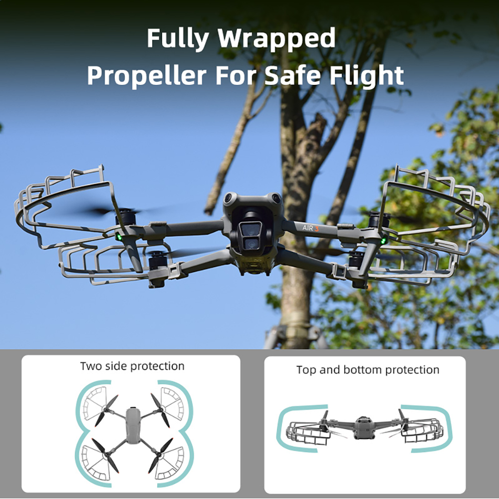 DJI Air 3S 드론 액세서리용 프로펠러 가드, 프 - Drone Propeller Guard 리뷰 및 가격