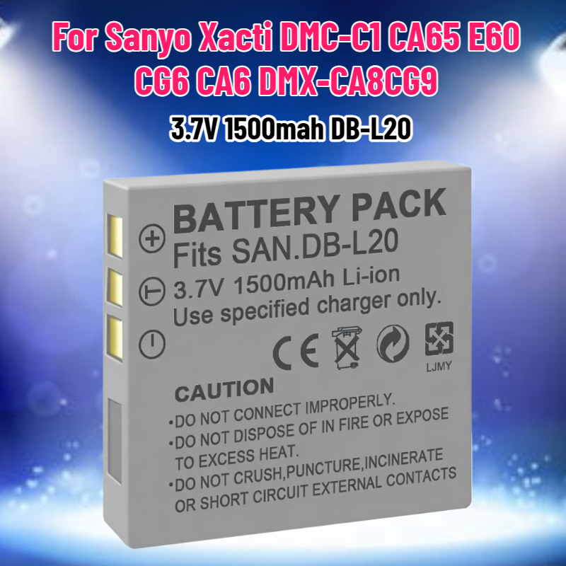 3.7V 1500mAh DB-L20 배터리 (산요 엑스 - Drone Camera 리뷰 및 가격