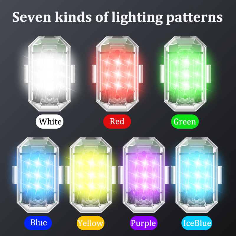 1/2/4개 무선 LED 드론 스트로브 라이트 오토바이 - Drone Led Light 리뷰 및 가격